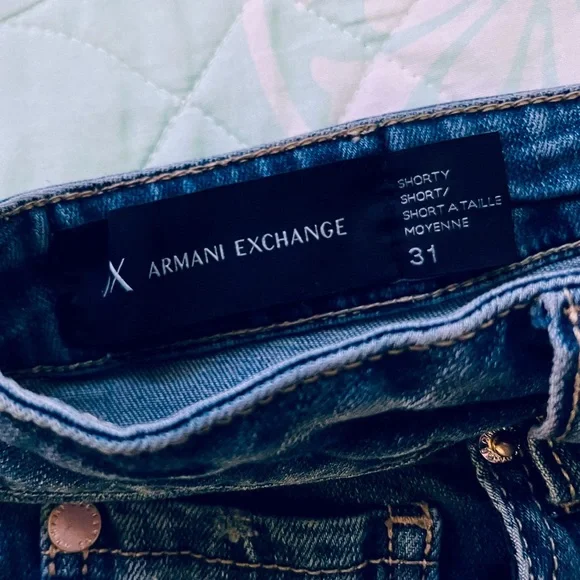 Armani Exchange Lace inset Shorts - Picture 4 of 5